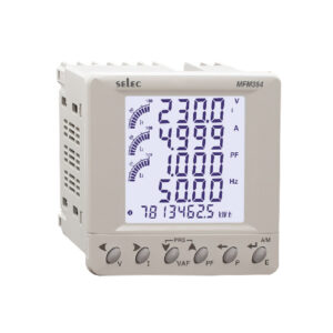 Analizador LCD con medida de THD y comunicación RS485