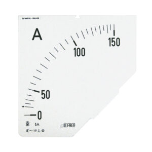 Escalas de medida para amperimetros en alterna